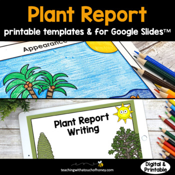 Preview of Plant Research | Report Writing Templates | Research Project