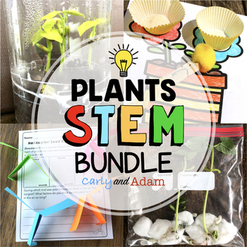 Preview of Plant STEM Activities and Plant Task Cards BUNDLE