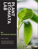 Photosynthesis: Plant Stomata Lab