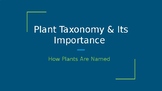 Plant Taxonomy & Its Importance