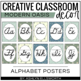 Plant Theme Alphabet Wall Posters