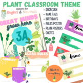 Plant Theme Classroom Decor Pack