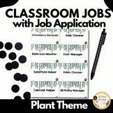 Plant Theme Classroom Jobs with Application, Responsibilit