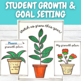 Plant-Themed Goal Setting and Bulletin Board Decor