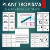 Plant Tropisms (Gravitropism, Phototropism, etc) Sort & Ma