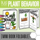 Plant Tropisms and Behavior Notes Mini Book Science Foldable