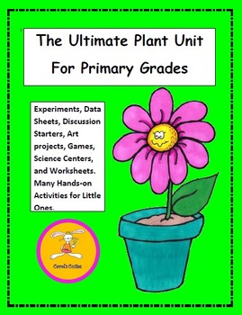 Preview of Plant Unit Activities -  A Plant Unit for Preschool, Kindergarten, First Grade