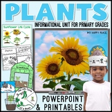 Plant Unit – All About Plants Slideshow, Life Cycle Activi