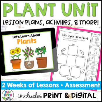 Preview of Plant Unit | Basic Needs Parts and Plant Life Cycle