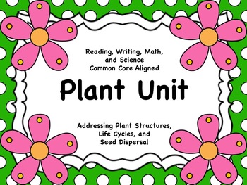Preview of Plant Unit (ELA and Math Common Core Aligned)