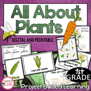 Preview of Plant Unit | Parts of Plants Activities | Project Based Learning Plants