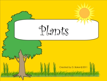 Preview of Plant Unit Smartboard Lesson