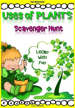 Preview of Plant Uses - Scavenger Hunt Activity
