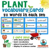 Plant Vocabulary Word Cards | Science Center | Bulletin Bo