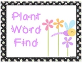 Plant Word Find