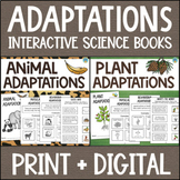 Plant & Animal Adaptations Behavior Survival 3rd Grade Sci