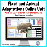 Plant and Animal Adaptations Middle School NGSS Online Unit