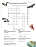 Plant and Animal Adaptations for Survival Crossword Puzzle