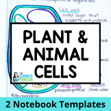Plant and Animal Cells Science Interactive Notebook | Plan