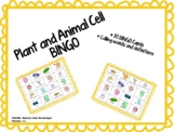 Plant and Animal Cell Bingo