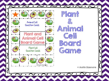 Preview of Plant and Animal Cell Board Game