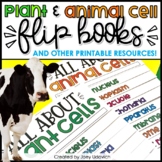 Plant and Animal Cells: Flip Books and Printable Resources
