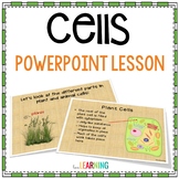 Cells - Plant and Animal Cells Slides Lesson and Guided No
