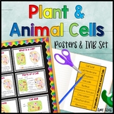 Plant and Animal Cells Posters and Interactive Notebook IN