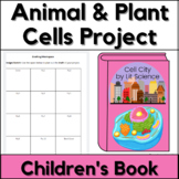 Plant and Animal Cells Project - Children's Book