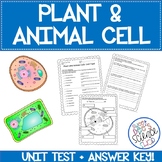 Plant and Animal Cells Unit Test