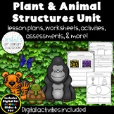 Plant and Animal Structures Unit {Digital & PDF Included}