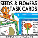 Seeds and Flower Parts Task Cards