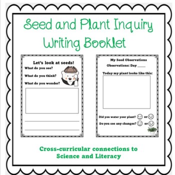 Preview of Seed and Plant Inquiry Journal