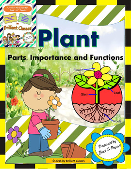 Preview of Plant and its Parts - Unit with Worksheets / Activities