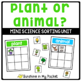 Plant or Animal - Mini Science Sorting Unit