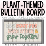 Plant-themed Bulletin Board!