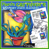 Printemps: Plante carnivore 3D, trois dimensions, français