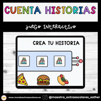 Preview of Plantilla CREA TU HISTORIA- Editable