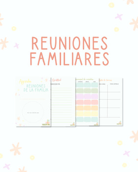 Preview of Plantillas Reuniones familiares