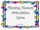Planting Flowers Articulation Game