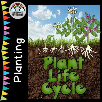 Planting/Gardening unit/study - Life Cycle of a Plant Sequencing