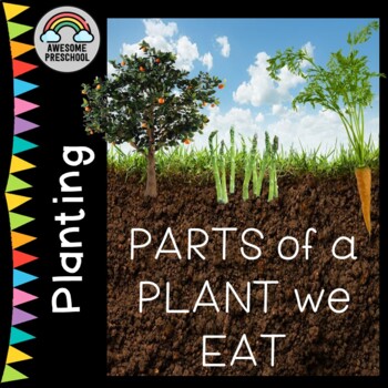 Preview of Planting/Gardening unit/study - Parts of the Plant we Eat