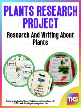Preview of Planting Seeds: A Research and Writing Project PLUS Centers!