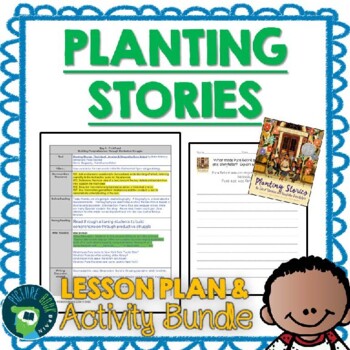 Preview of Planting Stories Lesson Plan and Google Activities