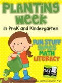 Planting Week in PreK and Kindergarten