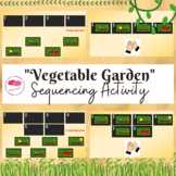 Planting a Vegetable Garden Sequencing Activity for GREEN SCREEN or Print