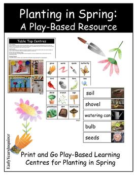 Preview of Planting in Spring: A Play-Based Resource