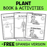 Plant Life Activities and Mini Book + FREE Spanish