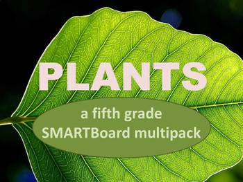 Preview of Plants - A Fifth Grade SMARTboard Multipack