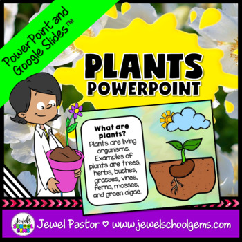 Preview of Spring & Plants Activities | Parts Life Cycle and Needs PowerPoint & Worksheets